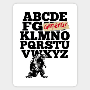 GAMERA - Kaiju alphabet Sticker